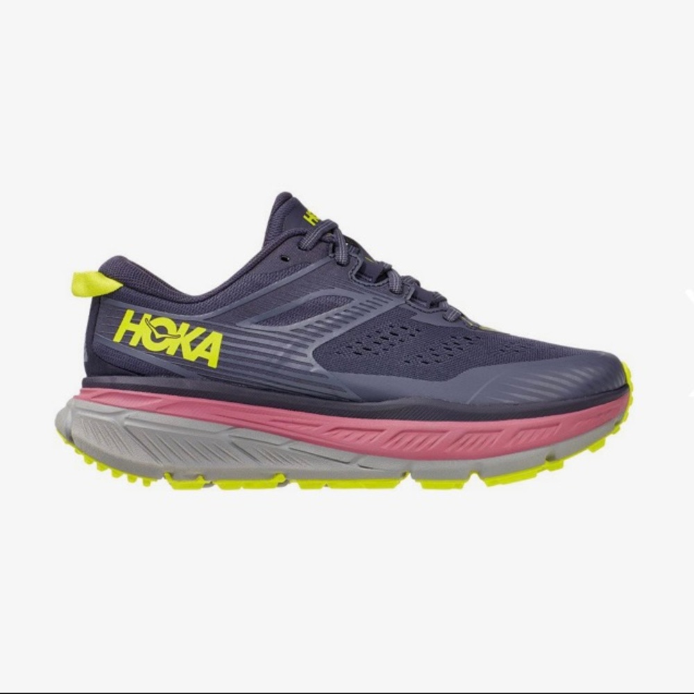 Women's size 8.5 HOKA ONE ONE Stinson ATR 6 trail running shoes.